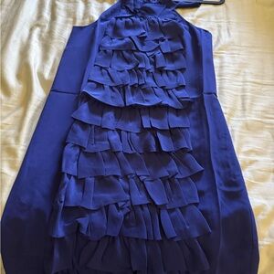 Va et Vien for BHLDN Deep Blue Dress - NWOT
